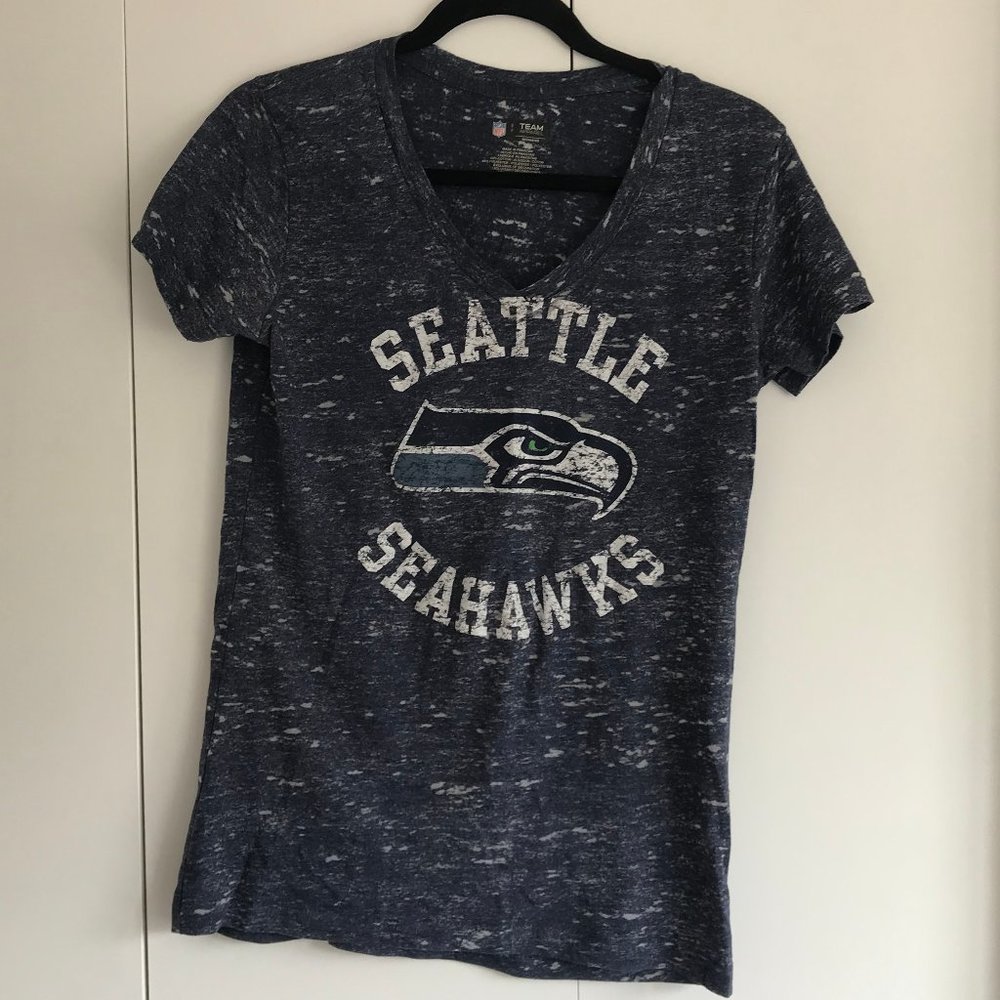NFL Seattle Seahawks heathered tee.